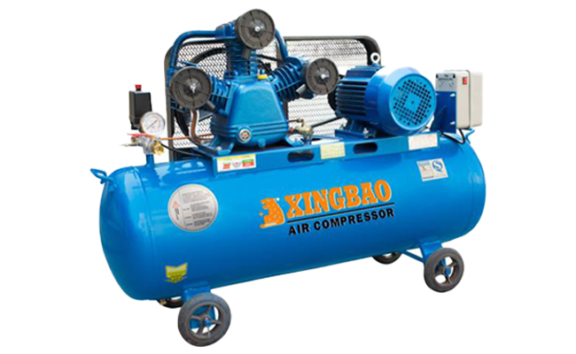 Qual é a razão pela qual há óleo nos gases de escape do compressor de ar de pistão?