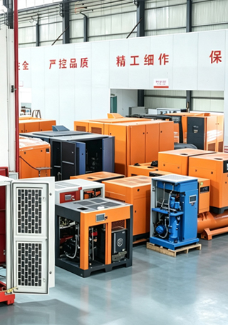 parafuso de linha de produção de compressor de ar