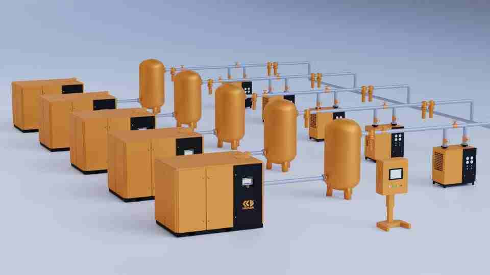 Energy-saving Knowledge Sharing for Efficient Air Compressor Station Rooms