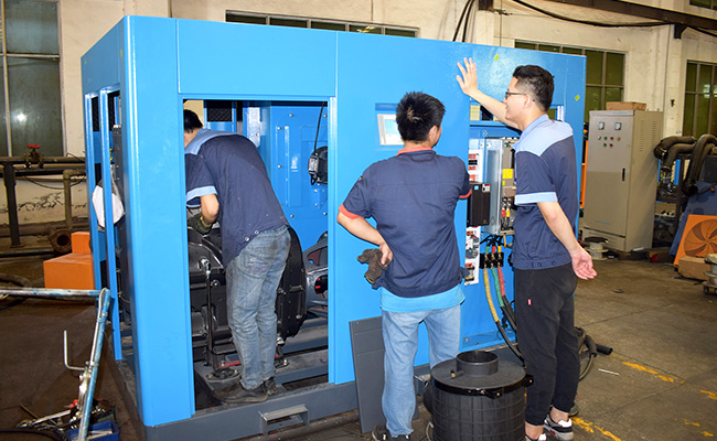 A manutenção do compressor de ar de parafuso pode estender muito a vida útil da máquina